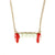 Vampire Fangs Necklace
