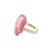Skull with Flower Ring