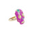 Skull with Flower Ring